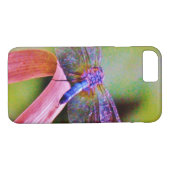 Helles Regenbogen Rosa Libelle Case-Mate iPhone Hülle (Rückseite (Horizontal))