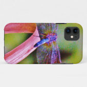 Helles Regenbogen Rosa Libelle Case-Mate iPhone Hülle (Rückseite (Horizontal))