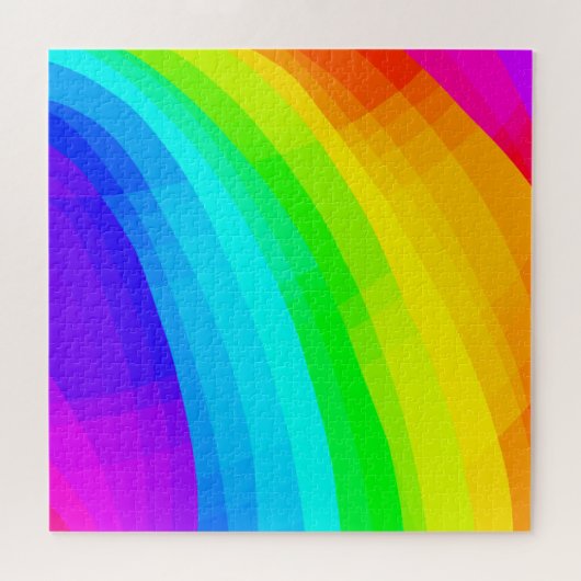 Helles Regenbogendesign Super Hard Puzzle (Horizontal)