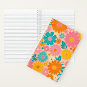 Helles Retro-Gänseblümchen-Blumen-Notizbuch Notizblock (Innen)