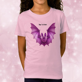 Helles, rosa Flying Halloween Spooky Fun Bat T-Shirt