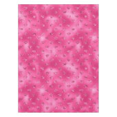 Helles rosa Glam Funkelnd Diamantmuster Tischdecke (Vorderseite)