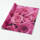 Helles rosa Rosa Wrackpapier Geschenkpapier (Ungerollt)