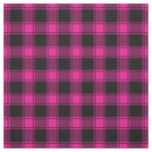 Helles Rosa und schwarzes Buffalo-Karo Stoff (Muster)