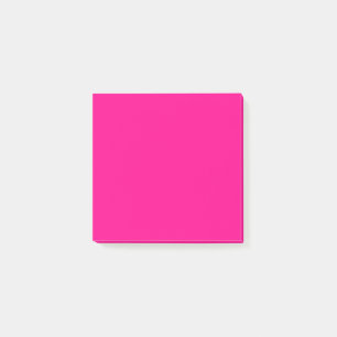 Helles Rosy Pink Schlicht Post-it Klebezettel