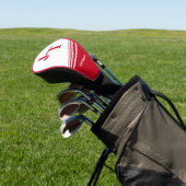 Helles Rot Benutzerdefiniert Golf Headcover (In SItu)