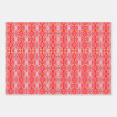 Helles Rot kann auf jede Farbe geändert werden Geschenkpapier Set (Vorderseite)