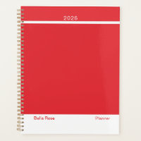 Helles Rot Minimalist