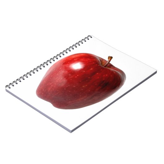 Helles roter-DeliciousApple Notizblock (Linke Seite)