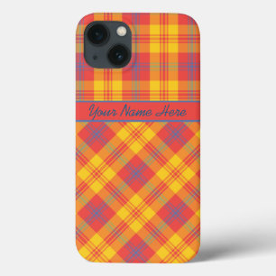 Helles, rotes, gelbes und blaues Kariertes iPad Mi Case-Mate iPhone Hülle
