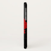 Helles rotes Gerbera-Gänseblümchen-hübsches Case-Mate iPhone Hülle (Hinten/Links)