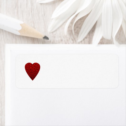 Helles rotes Herzbild. (Insitu)