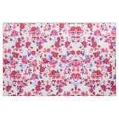 Helles rotes, lila und rosa Blumenmuster Stoff (Fat Quarter (45,7 x 55,9 cm))