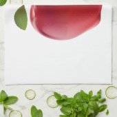 Helles rotes saftiges köstliches Apple Handtuch (Gefaltet)