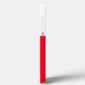 Helles Rotes Sommerweißer Farbblock Sonnenübergang Case-Mate iPhone Hülle (Rückseite / Links)