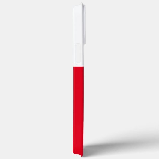 Helles Rotes Sommerweißer Farbblock Sonnenübergang Case-Mate iPhone Hülle (Rückseite / Rechts)