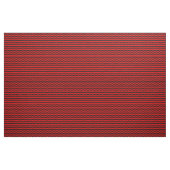 Helles rotes und schwarzes Zickzack Muster Stoff (Yard (91,4 cm))