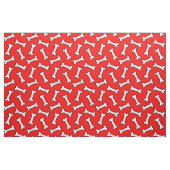 Helles rotes und weißes glückliches stoff (Fat Quarter (45,7 x 55,9 cm))