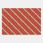Helles Rotes Wasser Wassermelone Set Geschenkpapier Set (Vorderseite 2)