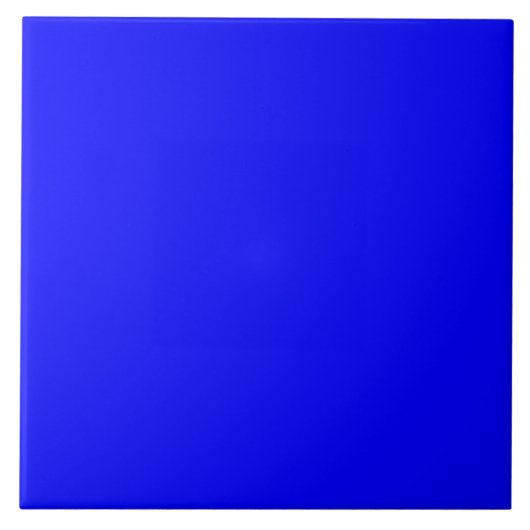 Helles Royal Blue Solid Trend - Hintergrund Fliese (Vorderseite)