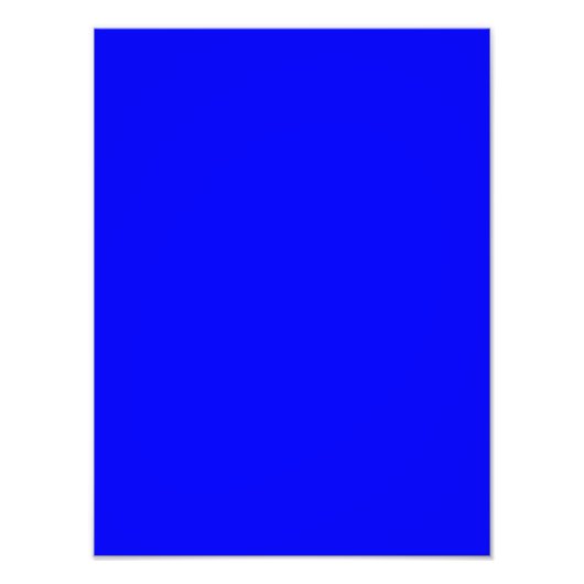 Helles Royal Blue Solid Trend - Hintergrund Fotodruck (Vorne)