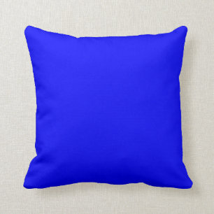 Helles Royal Blue Solid Trend - Hintergrund Kissen