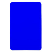 Helles Royal Blue Solid Trend - Hintergrund Magnet (Vertikal)