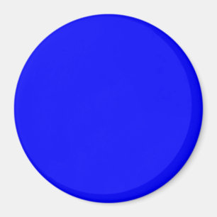 Helles Royal Blue Solid Trend - Hintergrund Magnet