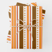 Helles, rustikales Muster Druckpapier Geschenkpapier Set (Beispiel)