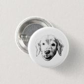 Helles sanftes Gesicht Button (Vorne & Hinten)