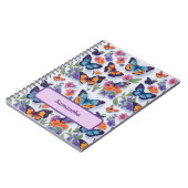 Helles, schönes Flutterfly-Journal Notizblock (Linke Seite)