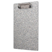 Helles silbernes Glitterklemmbrett Klemmbrett (Links)