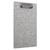 Helles silbernes Glitterklemmbrett Klemmbrett (Rechts)