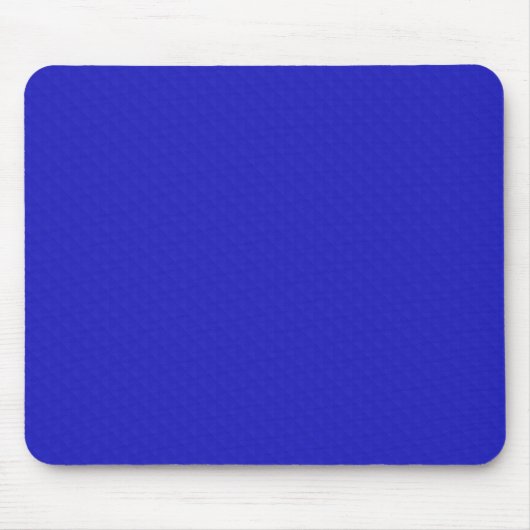 Helles, solides, neonblaues Texturdesign. Mousepad (Vorne)