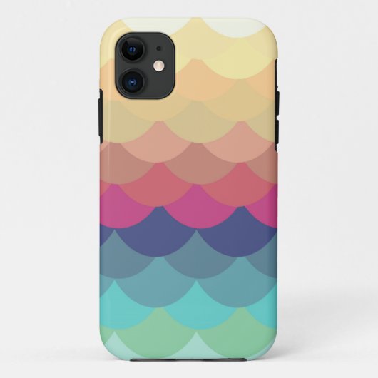 Helles Sommer-Kamm-Muschel-Muster iphone 5 Case-Mate iPhone Hülle (Rückseite)