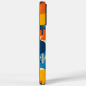 Helles Sommer Modernes Blumenmuster Case-Mate iPhone Hülle (Rückseite / Rechts)