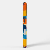 Helles Sommer Modernes Blumenmuster Case-Mate iPhone Hülle (Rückseite / Rechts)