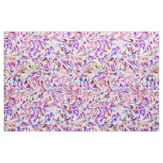 Helles Sommerfarbenmuster Spritzer Stoff (Fat Quarter (45,7 x 55,9 cm))