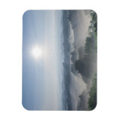 Helles Sonnenlicht in den Bäumen von Bambus | Taiw Magnet (Vertikal)