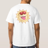 Helles Sonnenlicht-Shirt T-Shirt (Rückseite)