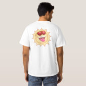 Helles Sonnenlicht-Shirt T-Shirt (Schwarz voll)