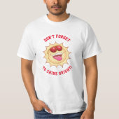 Helles Sonnenlicht-Shirt T-Shirt (Vorderseite)