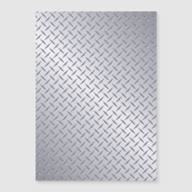 Helles Stahldiamantenschmuck Magnetkarte (Vorderseite)
