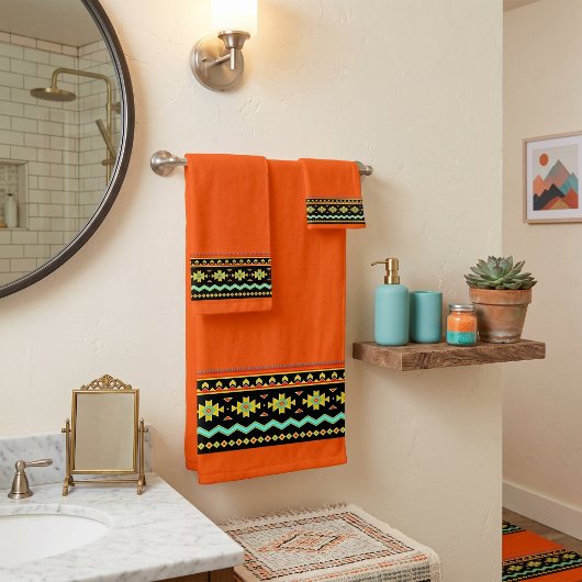 Helles Stamm Design Badehandtuch Set