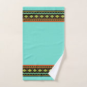 Helles Stammesdesign Badhandtuch Set (Handtuch)