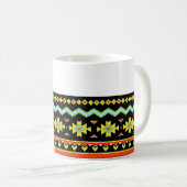Helles Stammesdesign personalisiert Kaffeetasse (VorderseiteRechts)