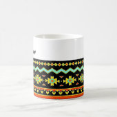 Helles Stammesdesign personalisiert Kaffeetasse (Mittel)