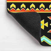 Helles Stammesdesign personalisiert Mousepad (Ecke)