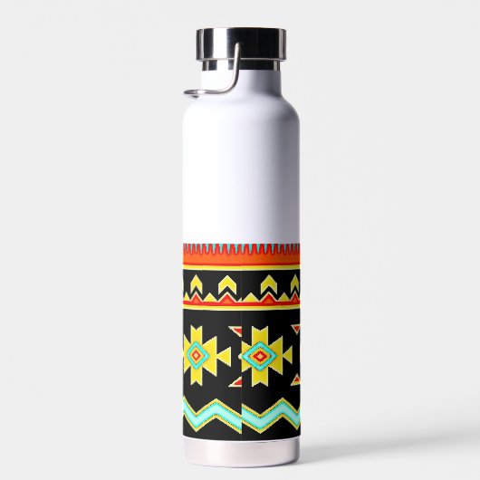 Helles Stammesdesign personalisiert Trinkflasche (Rechts)