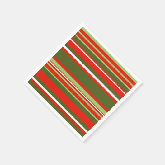 Helles Stripe Party Napkins Serviette (Ecke)